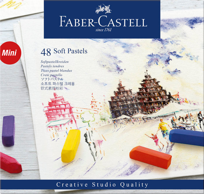 Tizas Pastel Blando Faber Castell 48 Colores Surtidos Imagen principal del producto