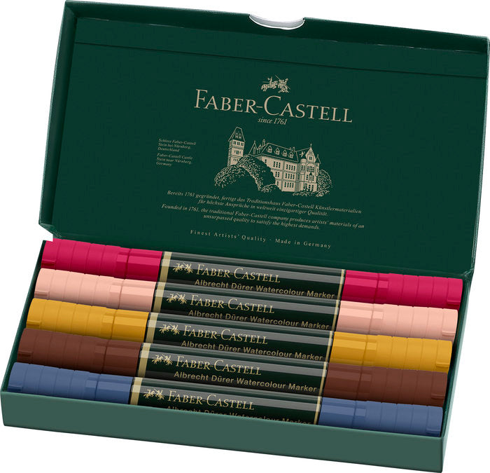 Rotulador Faber Castell Albrecht Durer 5 Colores Retrato | Faber Castell | Pack 1 Unidades Imagen principal del producto