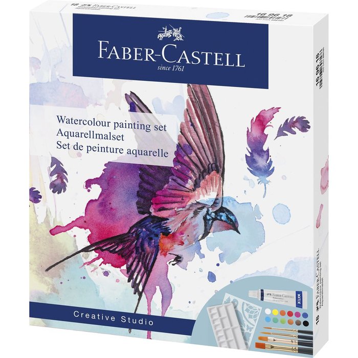 SET FABER CASTELL PINTURA DE ACUARELA | 1 UNIDADES | (FABER CASTELL) Imagen principal del producto