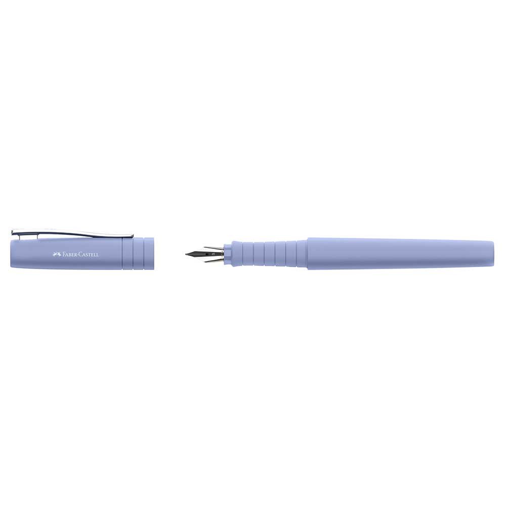 PLUMA ESTILOGRAFICA FABER POLY PEN IRIS PALIDO M | 1 UNIDADES | (FABER CASTELL)