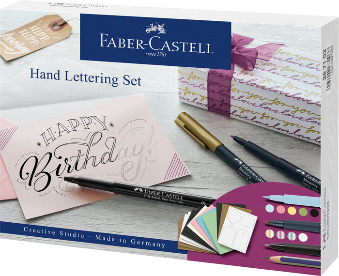 Set 12 Rotuladores Faber Castell Lettering