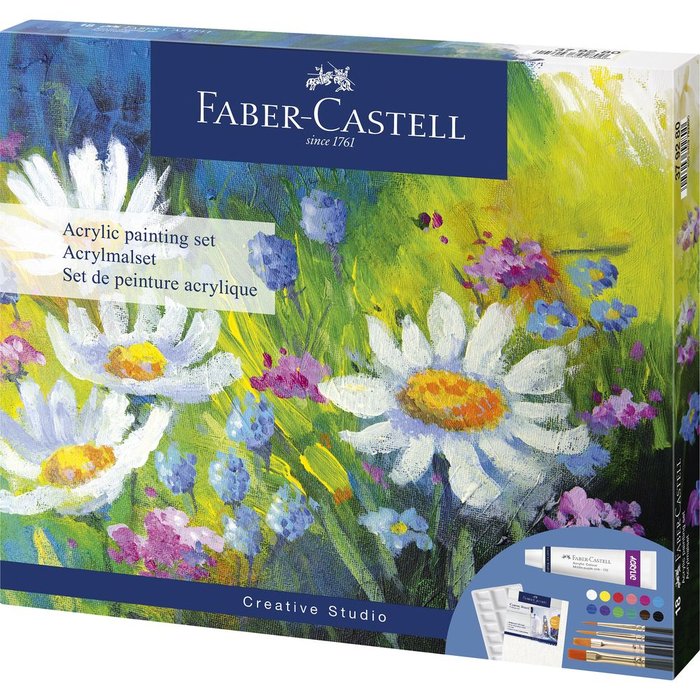 Set de Pintura Acrílica Faber Castell