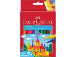Rotulador Faber Castell 12 Colores Surtidos | Faber Castell | Pack 1 Unidades