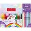 Rotulador Faber Castell Unicornio 24 Colores Surtidos | Faber Castell | Pack 1 Unidades