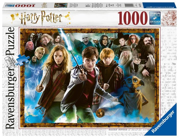 PUZZLE HARRY POTTER 1000 P 70X50CM | RAVENSBURGER PUZZLES | 1 UNIDAD | 4005555004639