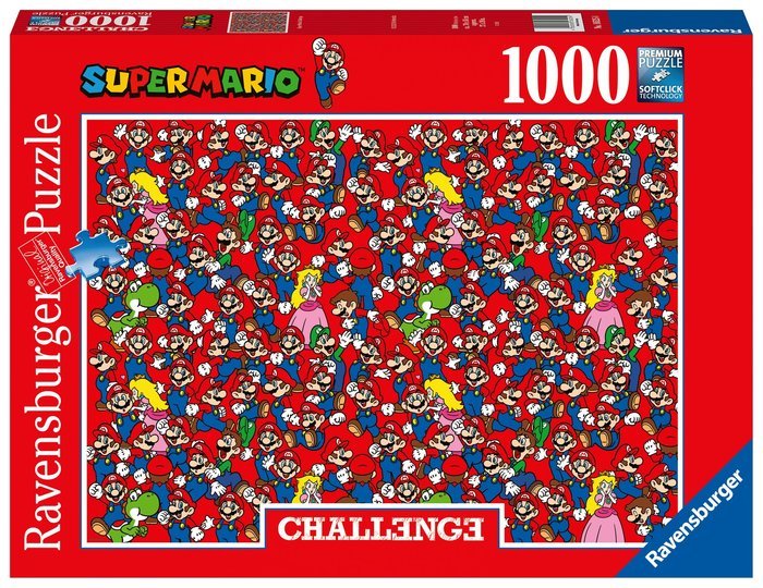 Puzzle Challenge Super Mario 1000 Piezas Ravensburger