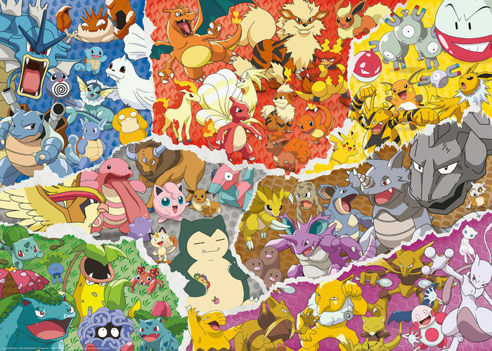 PUZZLE POKEMON 1000 PIEZAS | RAVENSBURGER PUZZLES | 1 UNIDAD | 4005555008323