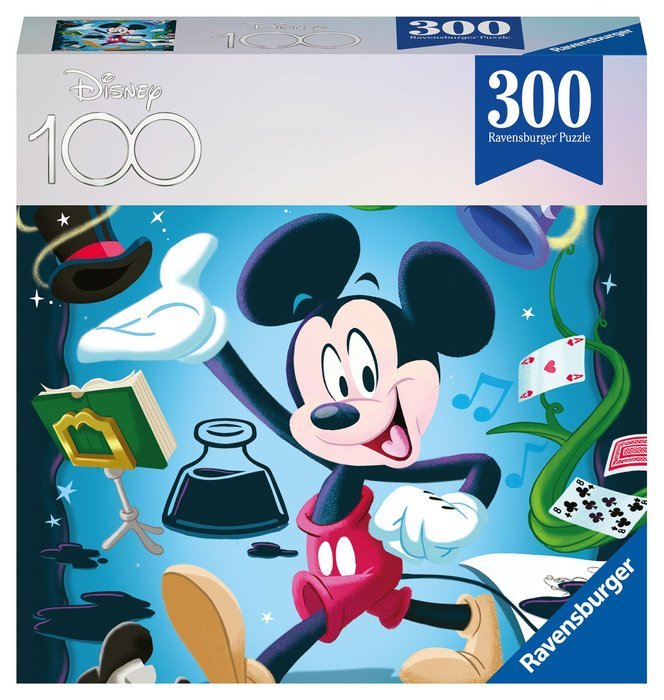 PUZZLE 300PZ 100 ANIVERSARIO DISNEY ED LIMITADA MICKEY MOUS | RAVENSBURGER PUZZLES | 1 UNIDAD | 4005555010432