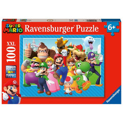 PUZZLE 100 PIEZAS XXL SUPER MARIO | RAVENSBURGER PUZZLES | 1 UNIDAD | 4005555010746