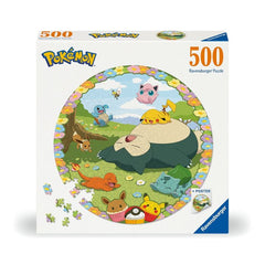 PUZZLE CIRCULAR 500 PIEZAS POKEMON | RAVENSBURGER PUZZLES | 1 UNIDAD | 4005555011316