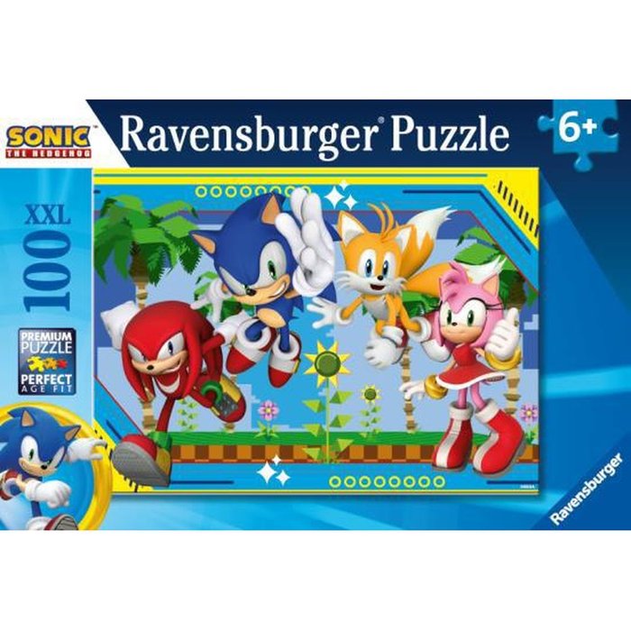 PUZZLE 100 PIEZAS XXL SONIC | RAVENSBURGER PUZZLES | 1 UNIDAD | 4005555011347