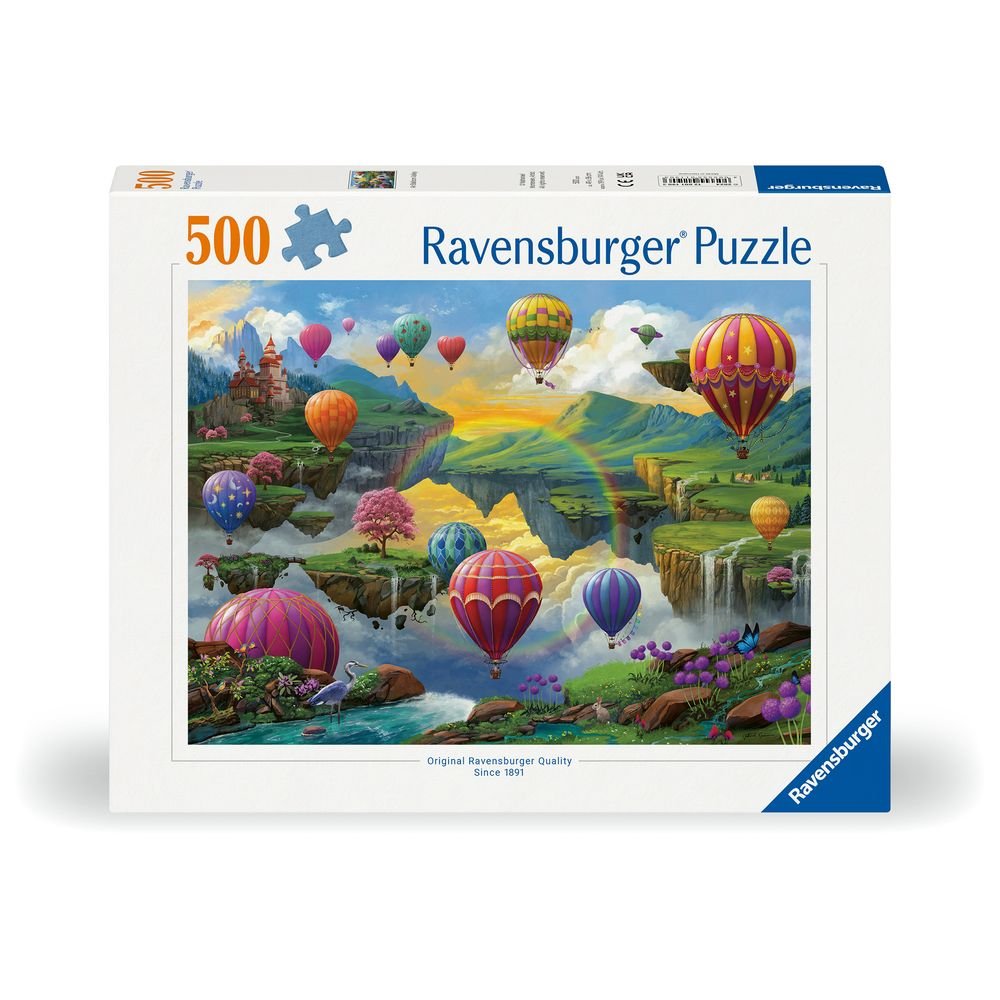 Puzzle 500 Piezas Valle de Globos Aerostáticos Ravensburger