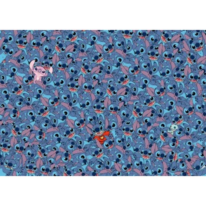 PUZZLE 1000 PIEZAS STITCH CHALLENGE | RAVENSBURGER PUZZLES | 1 UNIDAD | 4005555012658