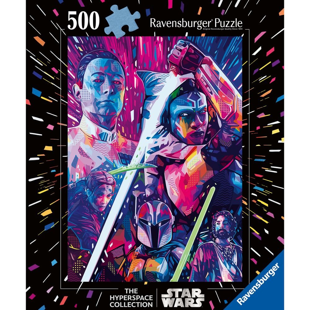 Puzzle 500 Piezas Star Wars Hiperespacio Ahsoka Large Ravensburger