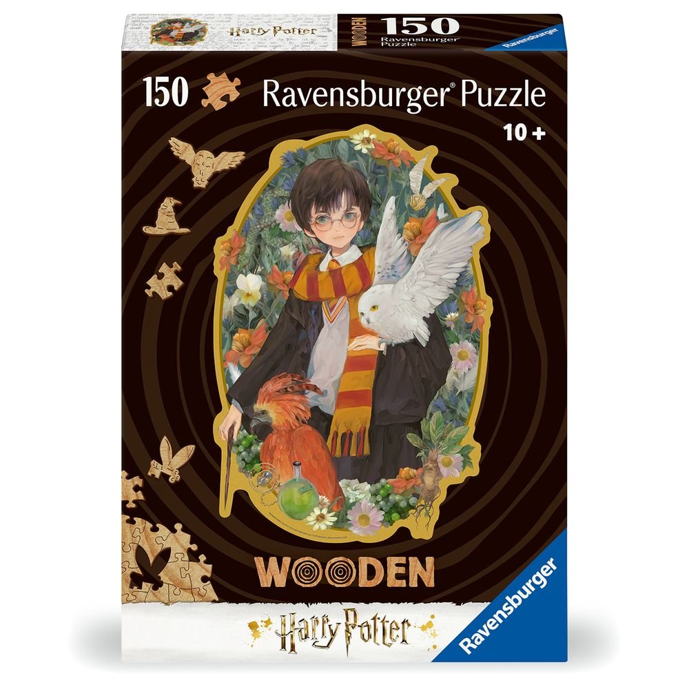 PUZZLE 150 PIEZAS MADERA HARRY POTTER | RAVENSBURGER PUZZLES | 1 UNIDAD | 4005555014584