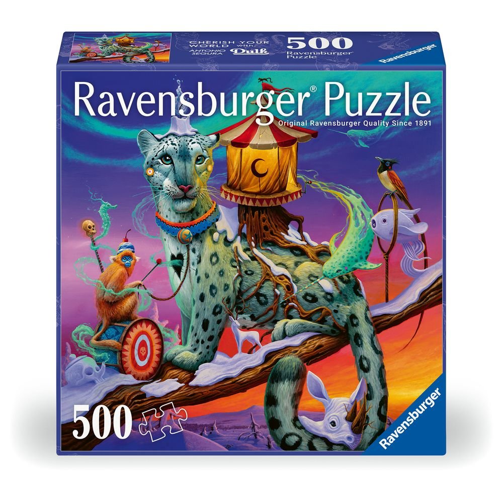 Puzzle 500 Piezas Aurora Boreal Square Ravensburger