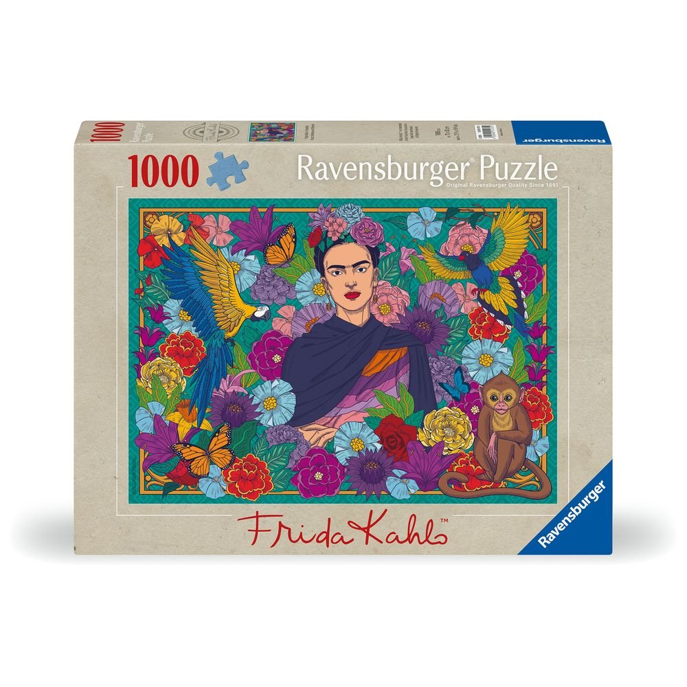 Puzzle 1000 Piezas Ilustrado Frida Kahlo Ravensburger