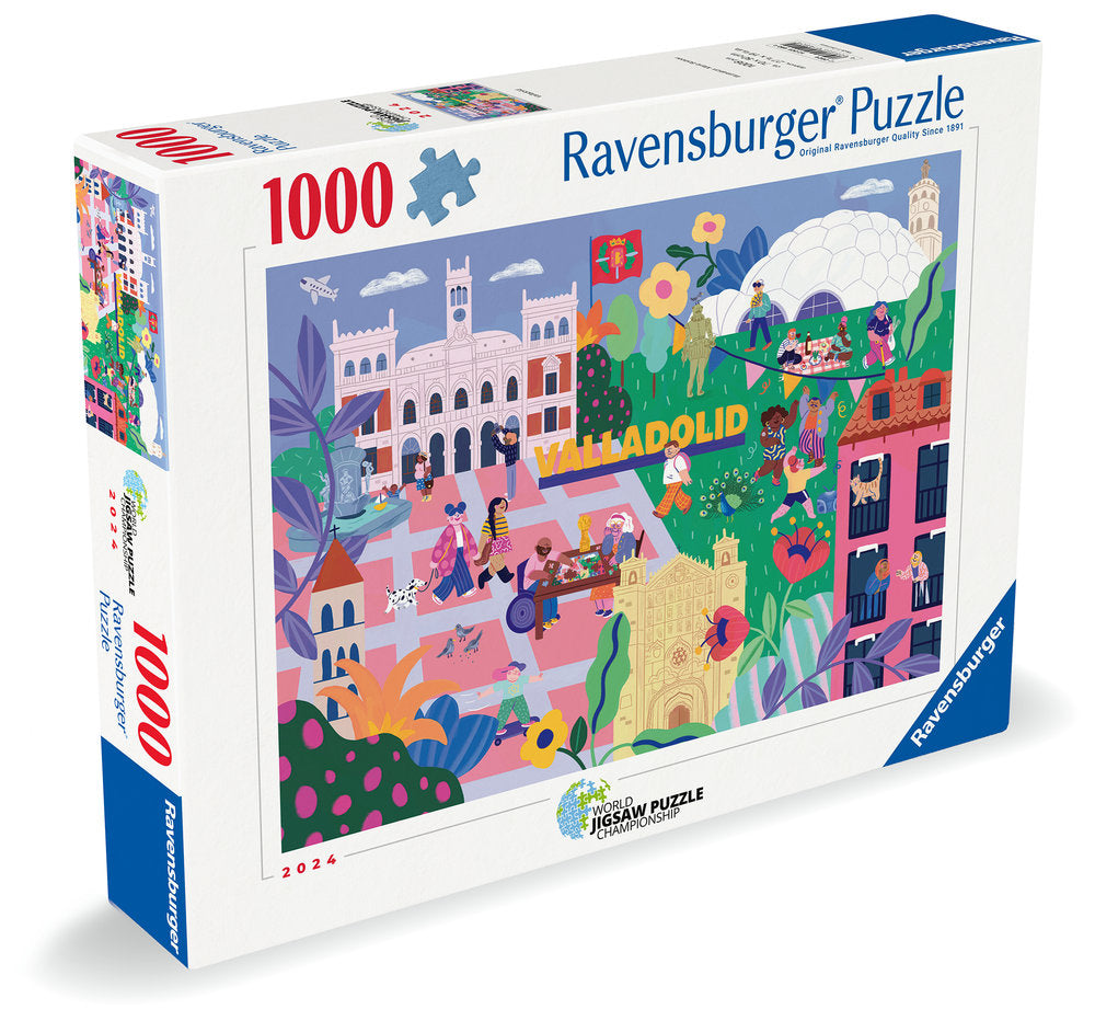 Puzzle 1000 Piezas Ilustrados Valladolid Ravensburger