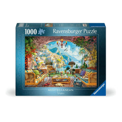PUZZLE 1000 PIEZAS - ILUSTRADO VISTA MEDITERRANEA | RAVENSBURGER PUZZLES | 1 UNIDAD | 4005555015765