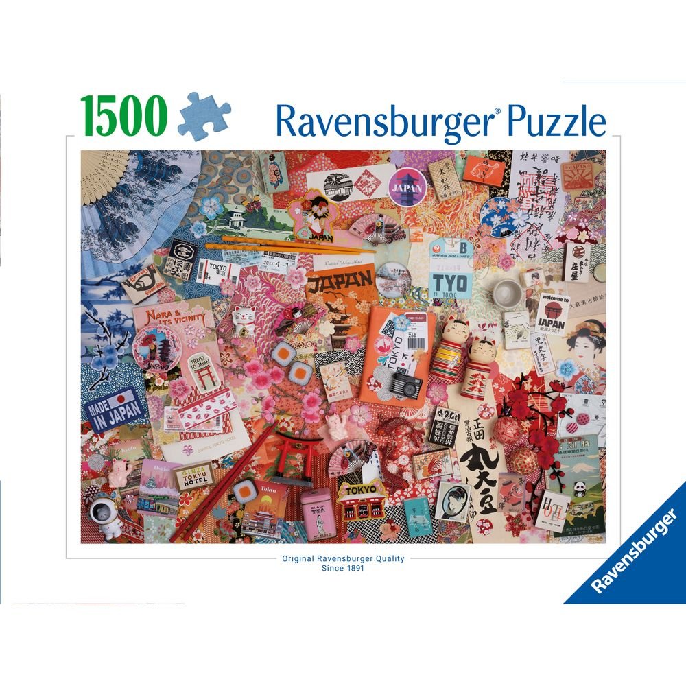 Puzzle 1500 Piezas Viaje a Tokio Ravensburger Puzzle