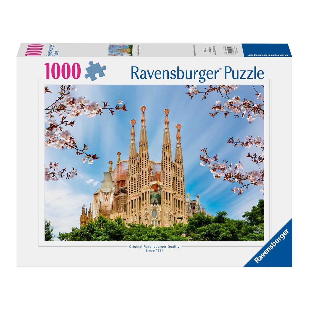 Puzzle 1000 Piezas Foto Barcelona Ravensburger Puzzle