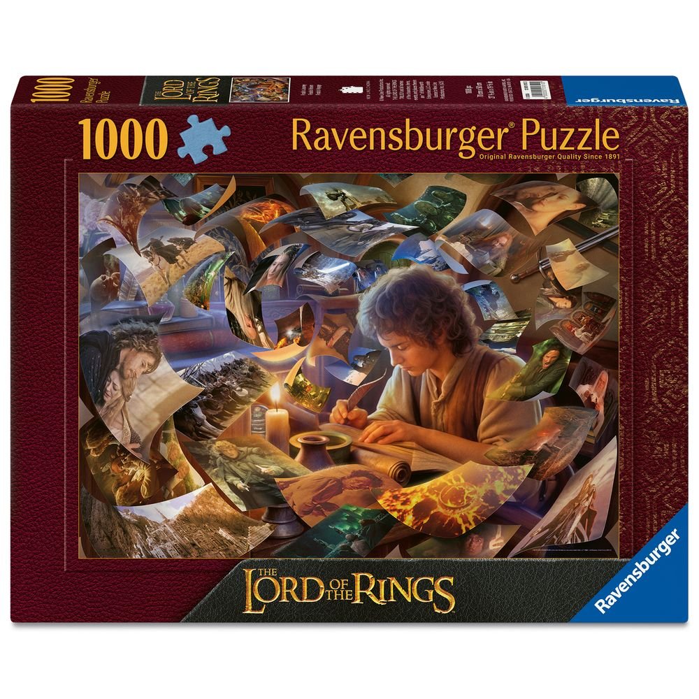 Puzzle El Viaje de Frodo 1000 piezas Ravensburger