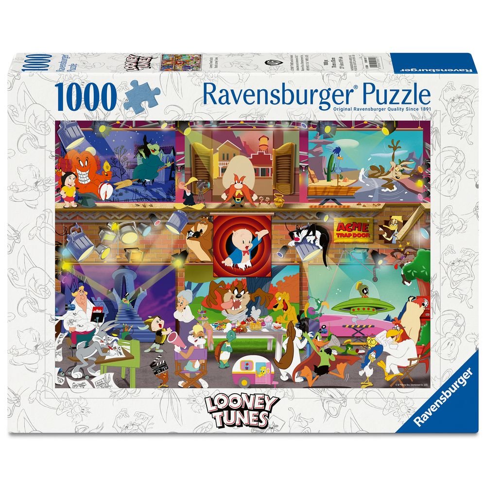 Puzzle Looney Tunes Studio 1000 piezas Ravensburger