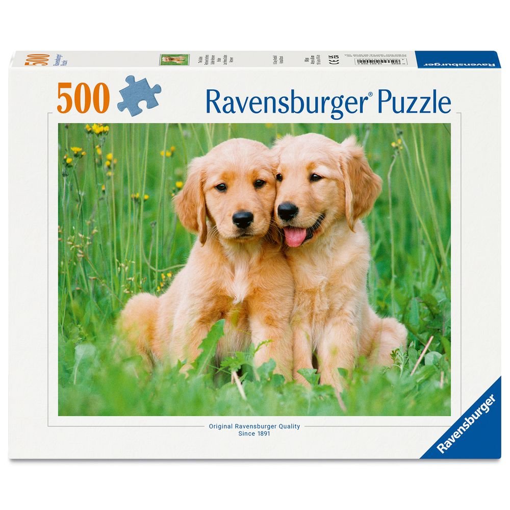Puzzle Puppies Collection Los Hermanos Golden Retriever 500 Ravensburger
