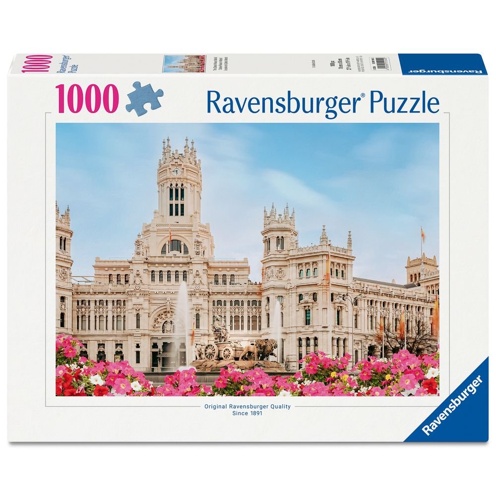 Puzzle Plaza de Cibeles Madrid 1000 piezas Ravensburger