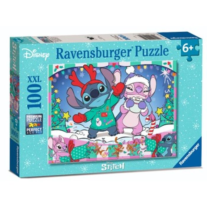 PUZZLE 100 PIEZAS XXL STITCH | RAVENSBURGER PUZZLES | 1 UNIDAD | 4005555040309