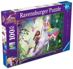 PUZZLE 100 PIEZAS XXL UNICORN ACADEMY | RAVENSBURGER PUZZLES | 1 UNIDAD | 4005555041641