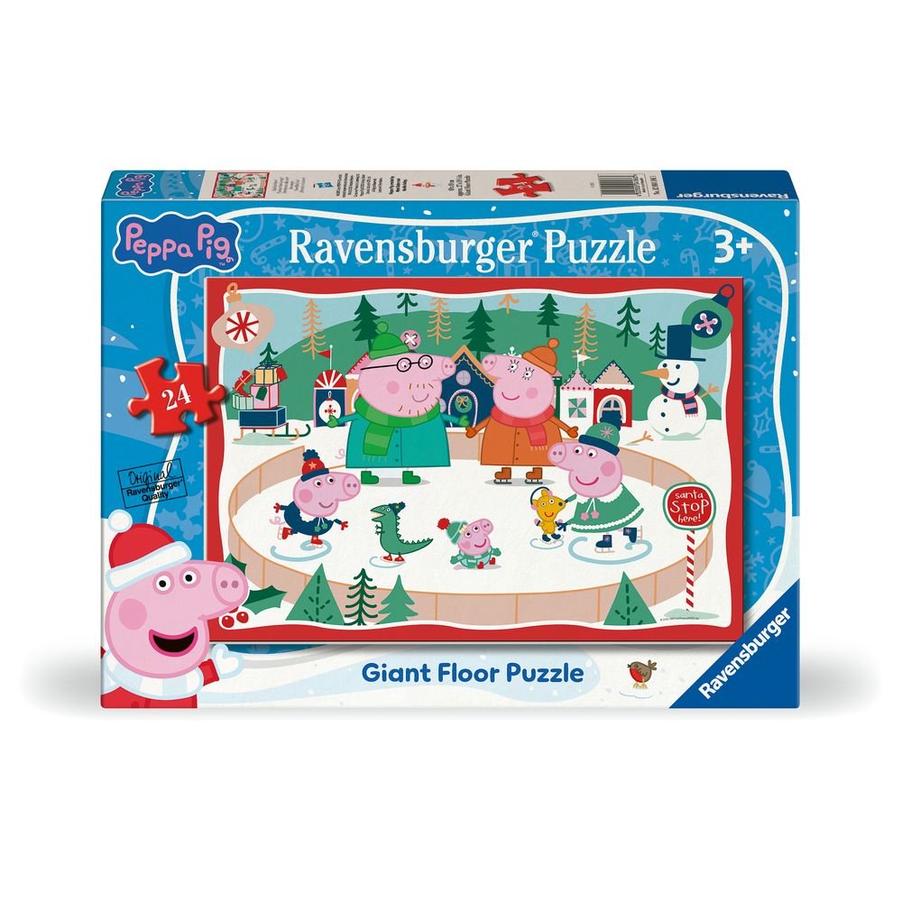 Puzzle 2D Peppa Pig 24 Piezas Gigantes Ravensburger