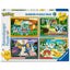 Puzzle Pokemon 4 x 100 piezas Ravensburger