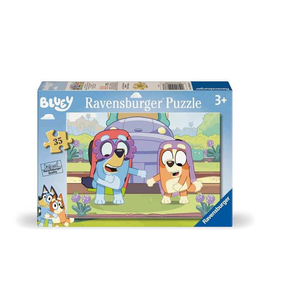 Puzzle 35 Piezas Bluey Ravensburger Puzzle para niños y adultos