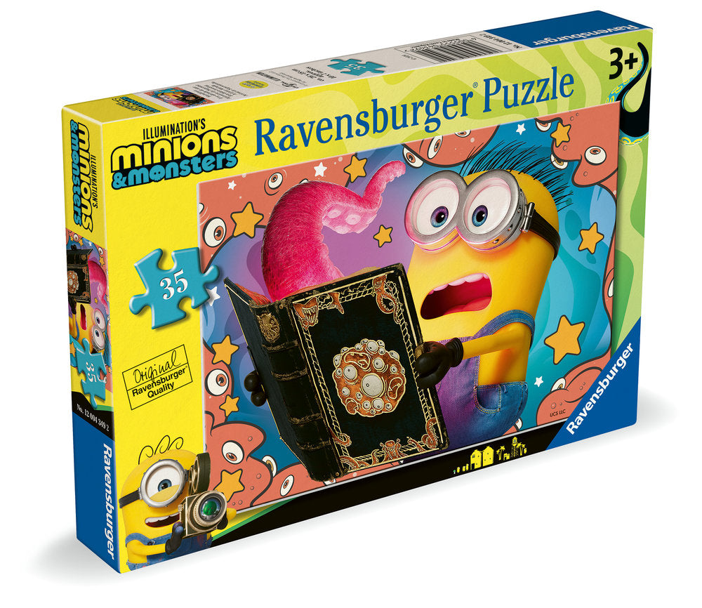 Puzzle Minions 3: 35 piezas Ravensburger