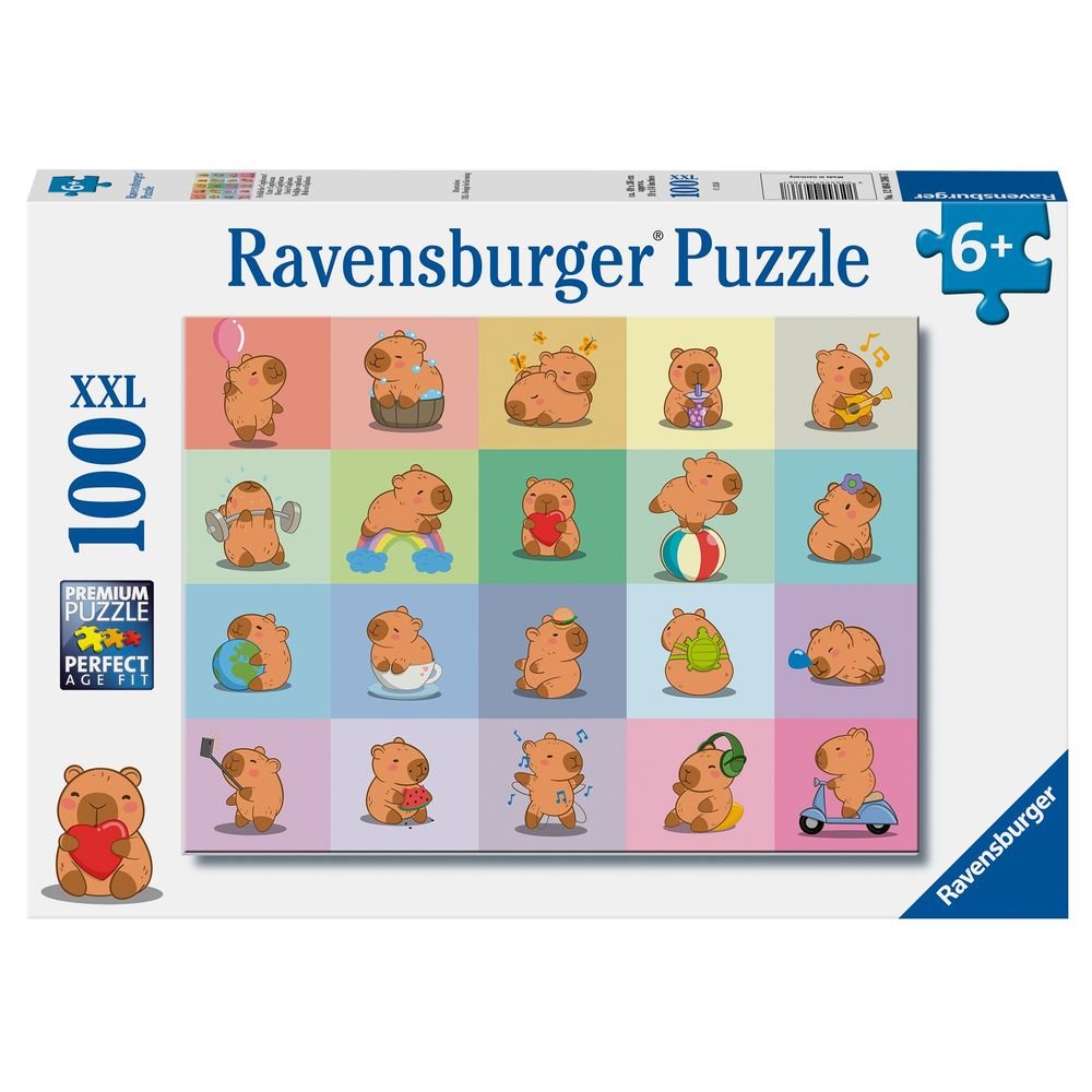 Puzzle Capibara XXL 100 piezas Ravensburger