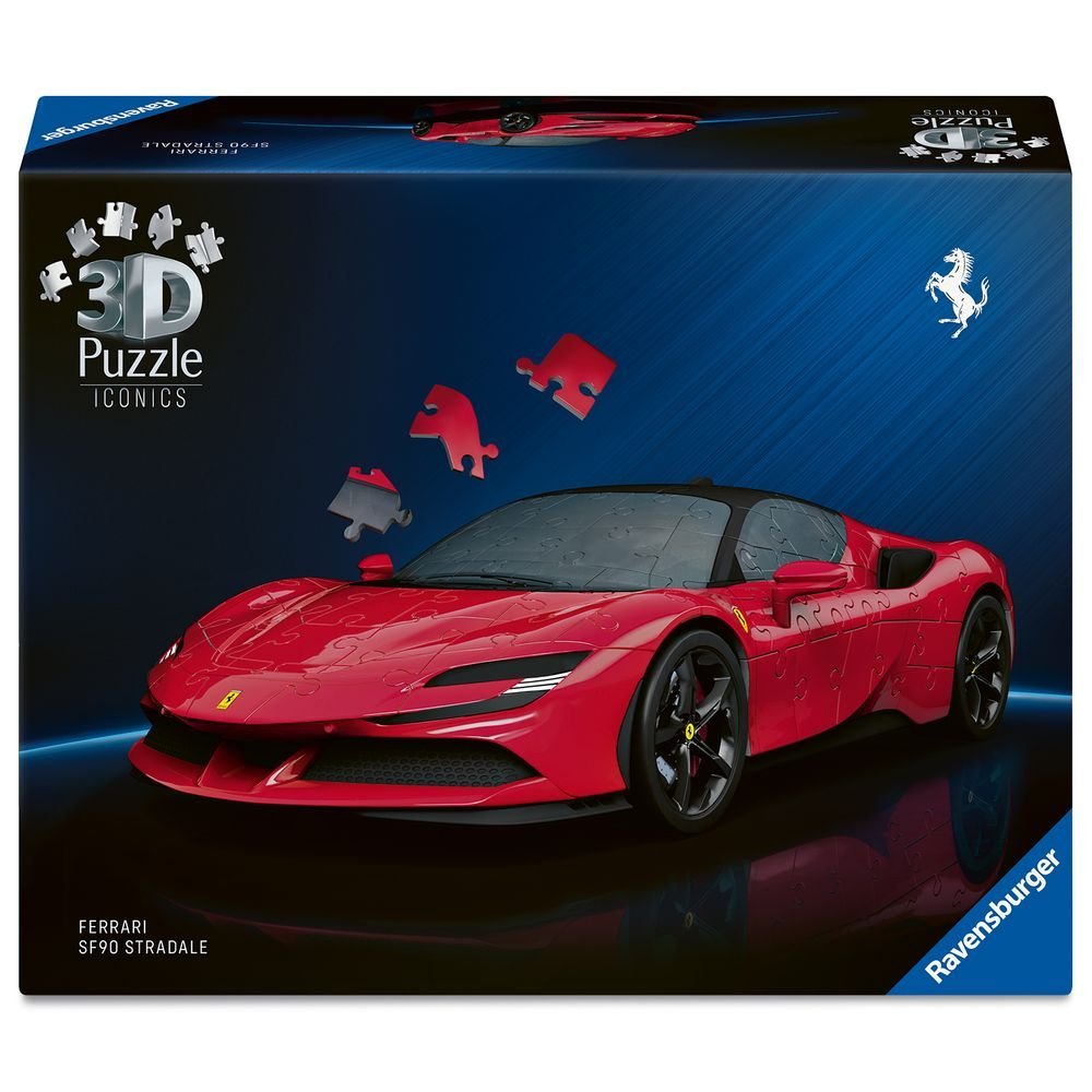 PUZZLE 3D FERRARI SF90 STRADALE | RAVENSBURGER PUZZLES | 1 UNIDAD | 4005555080411