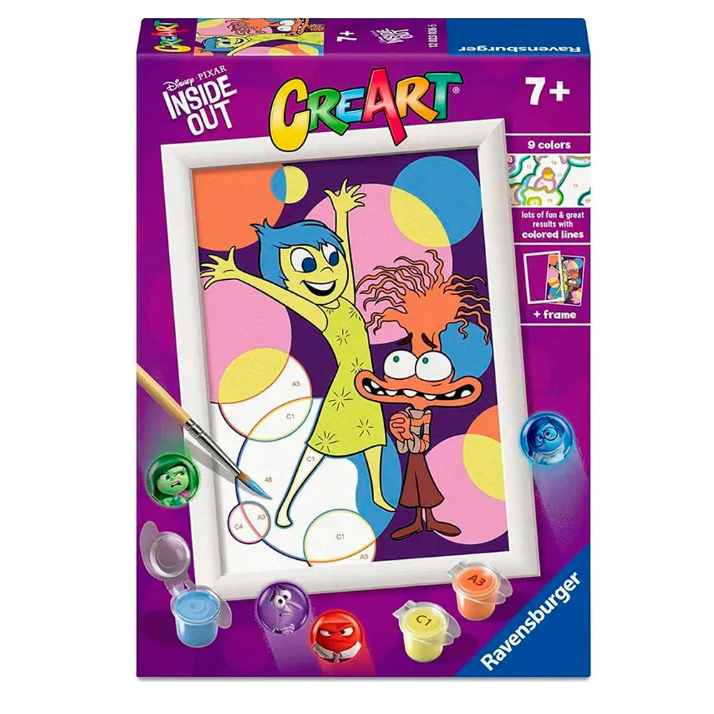 PINTAR POR NUMEROS CREART SERIE E INSIDE OUT | RAVENSBURGER GAMES | 1 UNIDAD | 4005555230366 Imagen principal del producto