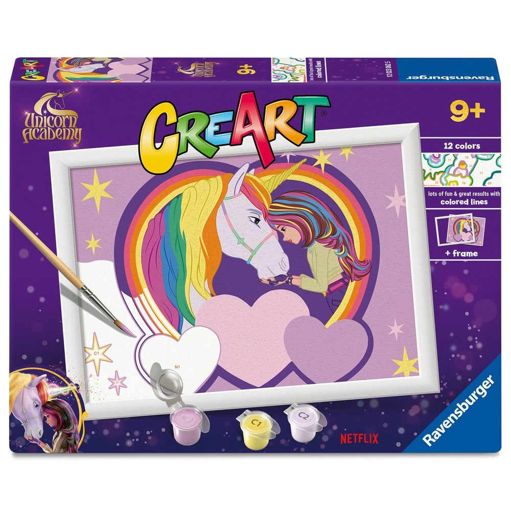 PINTAR POR NUMEROS CREART SERIE D SOPHIA&WILDSTAR | RAVENSBURGER GAMES | 1 UNIDAD | 4005555230625 Imagen principal del producto