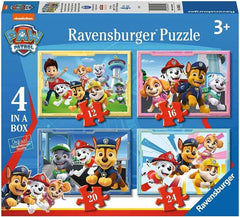 PUZZLE PATRULLA CANINA 4 EN 1 (12,16,20,24 PIEZAS) | RAVENSBURGER PUZZLES | 1 UNIDAD | 4005556030651