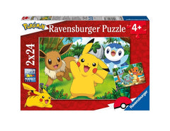 PUZZLE 2X24 POKEMON | RAVENSBURGER PUZZLES | 1 UNIDAD | 4005556056682