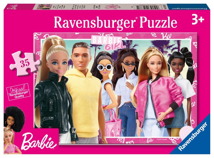 PUZZLE 35 PZ BARBIE | RAVENSBURGER PUZZLES | 1 UNIDAD | 4005556056835