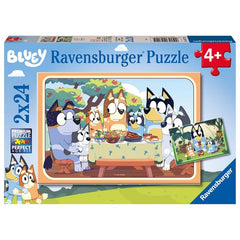 PUZZLE 2 X 24 PIEZAS BLUEY | RAVENSBURGER PUZZLES | 1 UNIDAD | 4005556057115