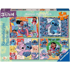 PUZZLE 4X100 PIEZAS STITCH | RAVENSBURGER PUZZLES | 1 UNIDAD | 4005556057313