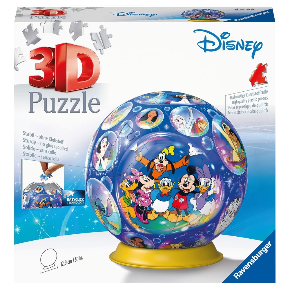 Puzzleball 72 piezas Disney Ravensburger Puzzle para niños y adultos