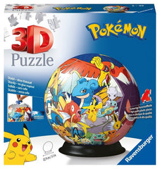 PUZZLE 3D BALL 72 PIEZAS POKEMON | RAVENSBURGER PUZZLES | 1 UNIDAD | 4005556115952