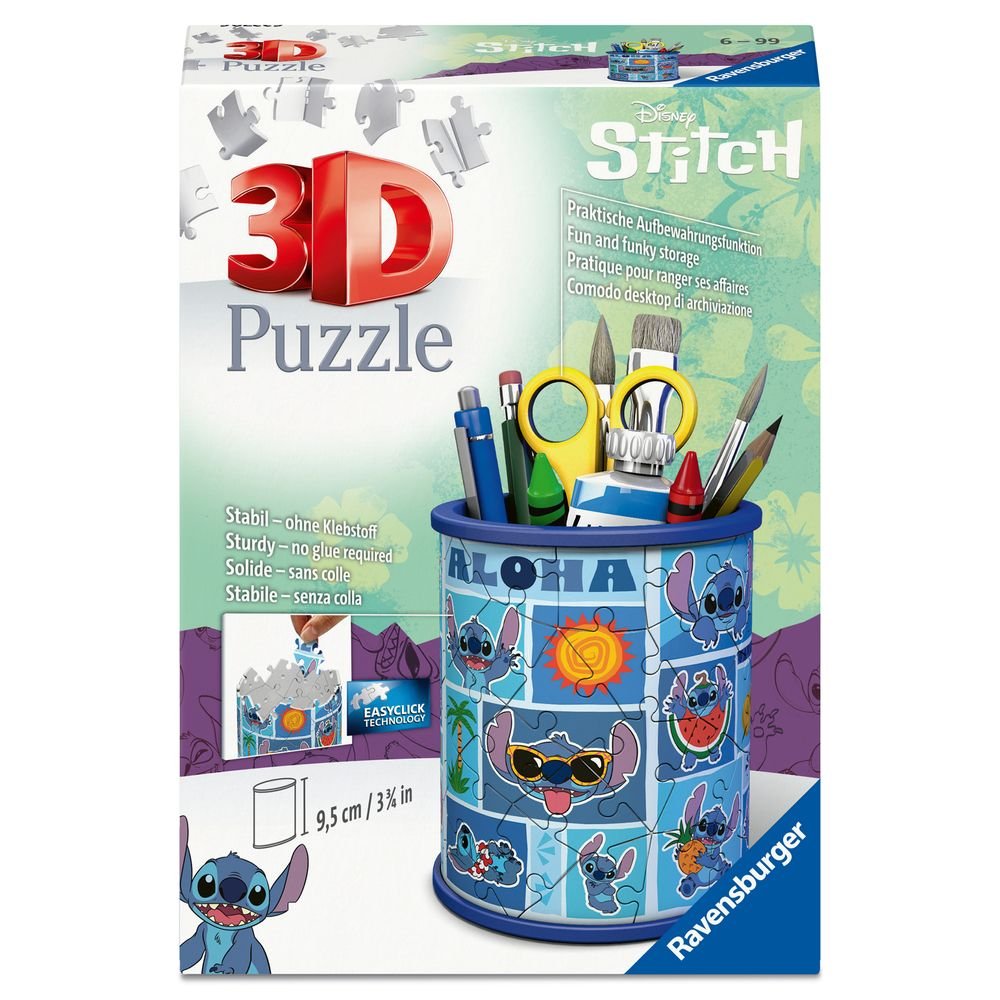 PUZZLE 3D PORTALAPICES STITCH | RAVENSBURGER PUZZLES | 1 UNIDAD | 4005556116423