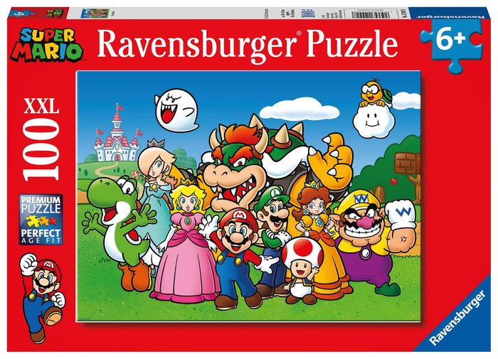 PUZZLE XXL SUPER MARIO 100 PIEZAS | RAVENSBURGER PUZZLES | 1 UNIDAD | 4005556129928