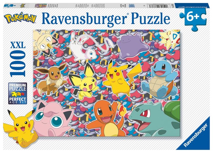 PUZZLE 100 PZ POKEMON | RAVENSBURGER PUZZLES | 1 UNIDAD | 4005556133383