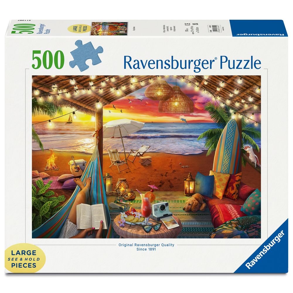 Puzzle 500 Piezas Cabaña Acogedora Ravensburger